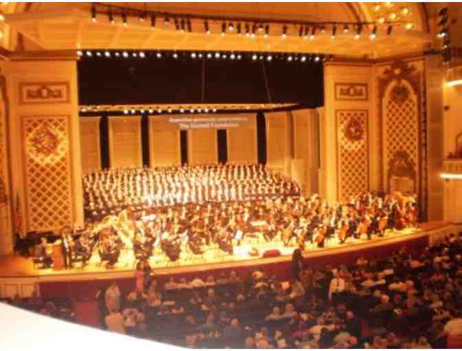 2 tickets to the Cincinnati Symphony Orchestra