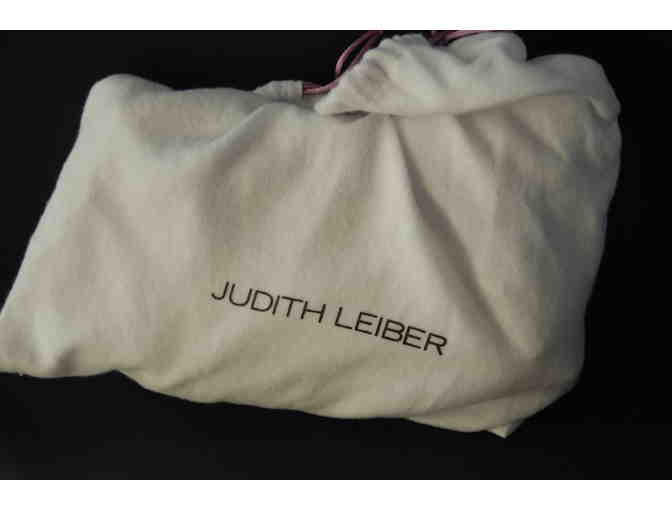 Judith Leiber Moire Satin and Crystal Bow Handbag