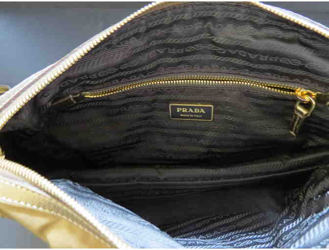 Gold Prada Handbag