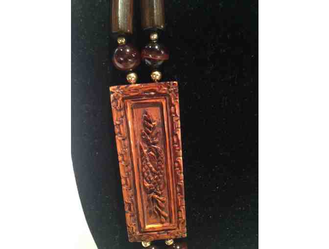 Ronjon Designs Hand-Carved Necklace