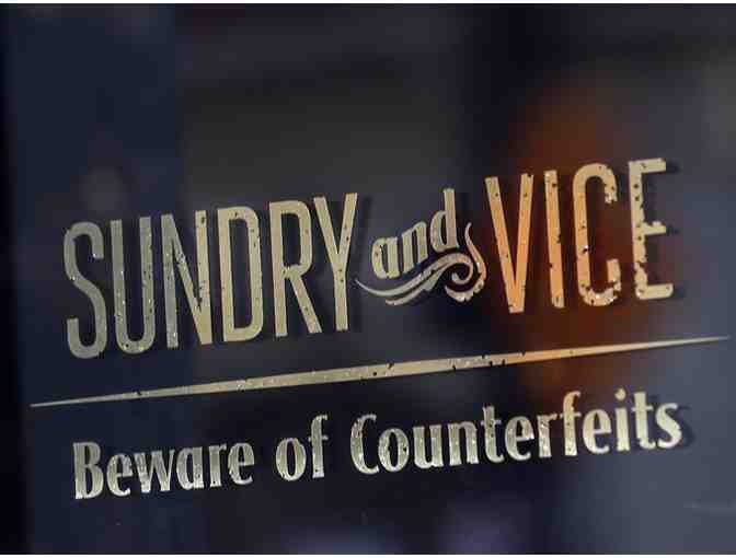 $50 Gift Certificate to Sundry & Vice