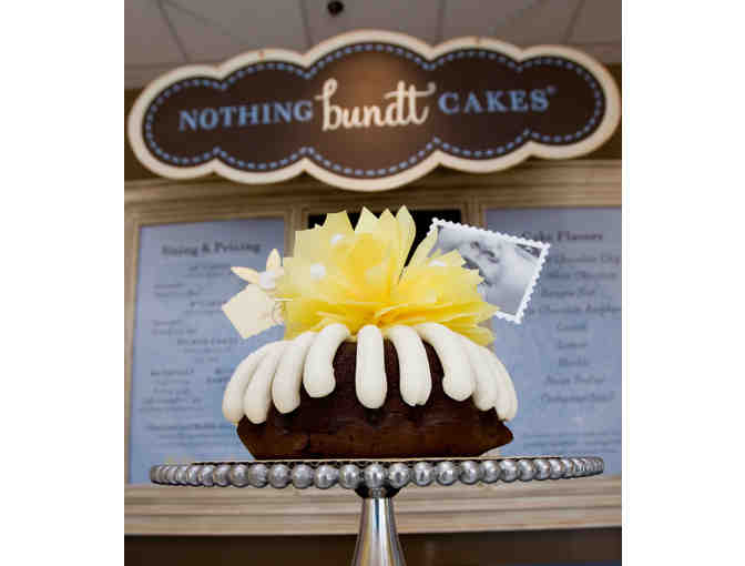 Gift certificate for a decorated cake or two dozen bundtinis