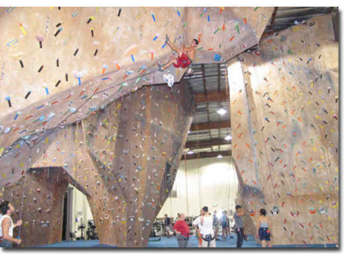 One-day passes and intro-to-climbing classes for two