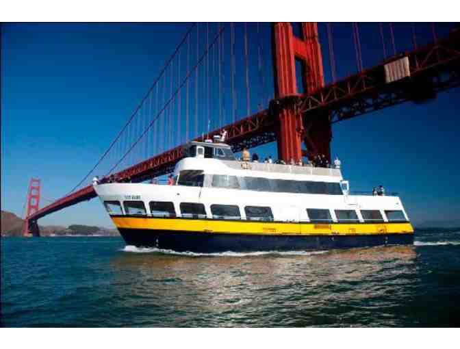 Travel across the Bay with the Blue & Gold Fleet with two boarding passes