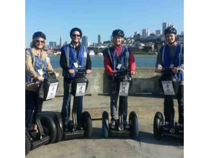 Enjoy two gift certificates for a Golden Gate Park segway tour!