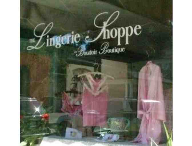 Enjoy a $35 gift card from The Lingerie Shoppe!