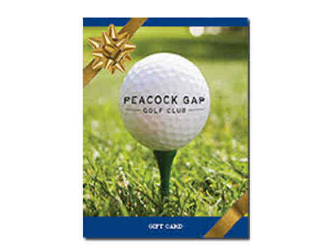 $100 Gift Card for Peacock Gap Range Cafe & Clubhouse