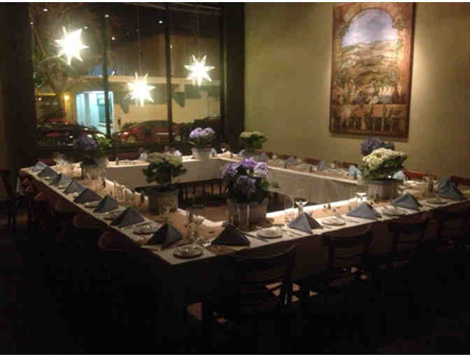 A multi-course Tuscan dinner by chef David Haydon of Il Davide for a party of four