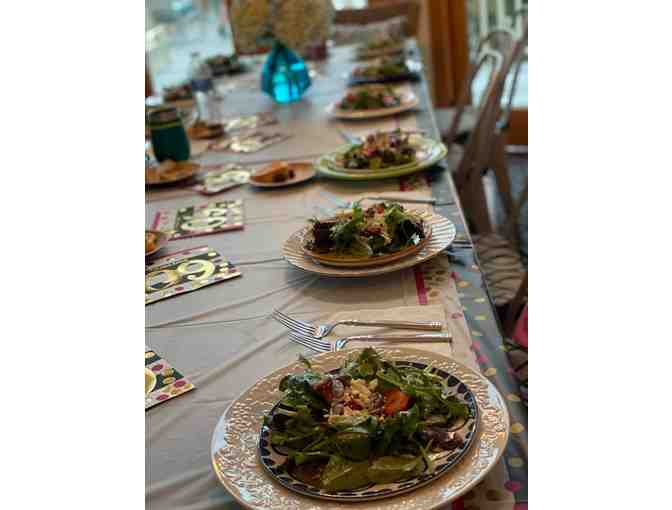 Private Dinner for 8 prepared by Chef Mary Bass