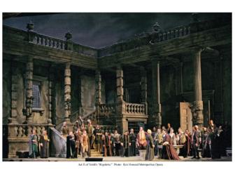 Metropolitan Opera: Two 3rd Row Seats to Rigoletto - October 2, 2010