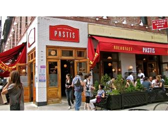 Pastis Restaurant: $400 Gift Certificate