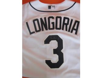 Evan Longoria: Autographed Jersey and XBox MLB Game