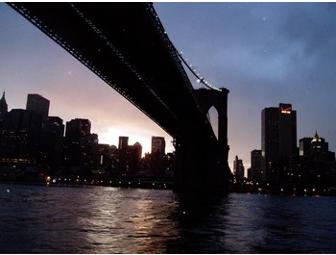 New York Harbor Sunset Cruise on Motor Yacht