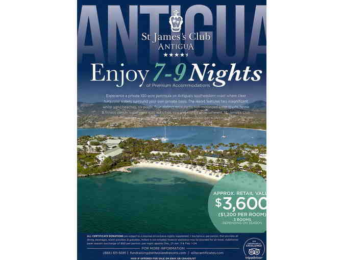 7-9 Nights of Premium Accommodations at St. James' Club, Antigua - Photo 1
