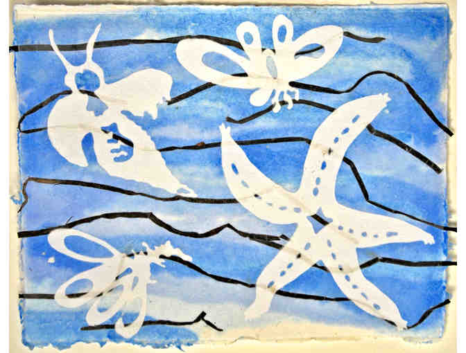 Jennifer Clifford Danner, Series 4, #13, Sea Angel and Starfish with Sea Sacs, 2014 - Photo 1