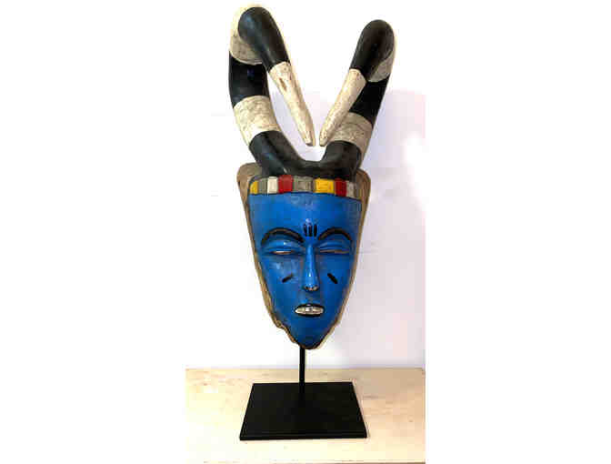 Wooden African mask: Bobo (Burkina Faso) - Photo 1
