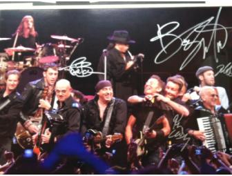 Bruce Springsteen at Fenway with Signed and Framed Photo of Bruce and Dropkick Murphys