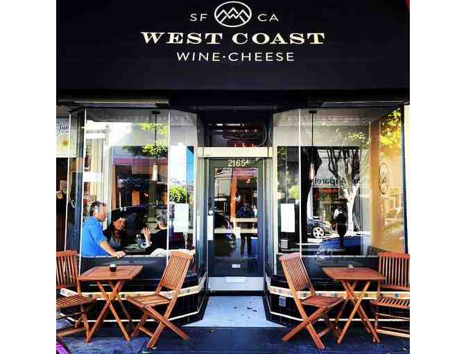 $100 West Coast Wine Cheese - Gift Card