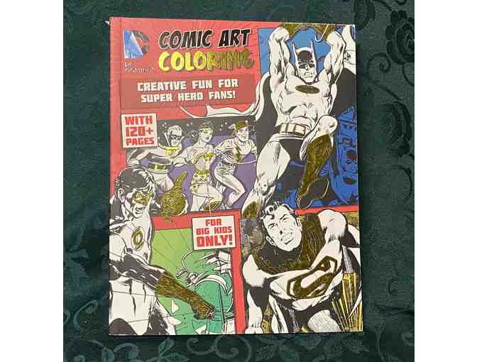 DC Comics Comic Art Coloring Book - Photo 1