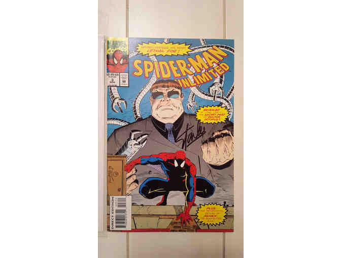 Stan Lee Autographed Spiderman Comic - Photo 1