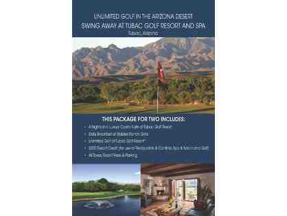 Tubac Golf Resort and Spa, Tubac, Arizona Package for Two