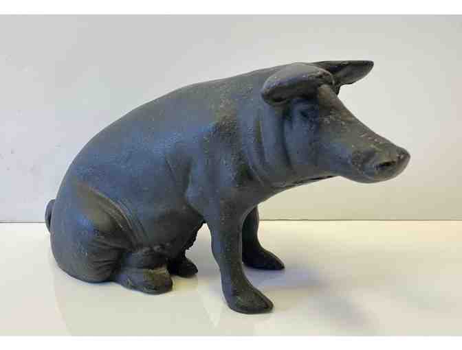 Cast Iron Piggy Bank - Vintage but unknown age - Photo 1