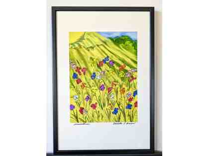 Summertime by Paulette Berner, 2016 (digital painting, archival print)