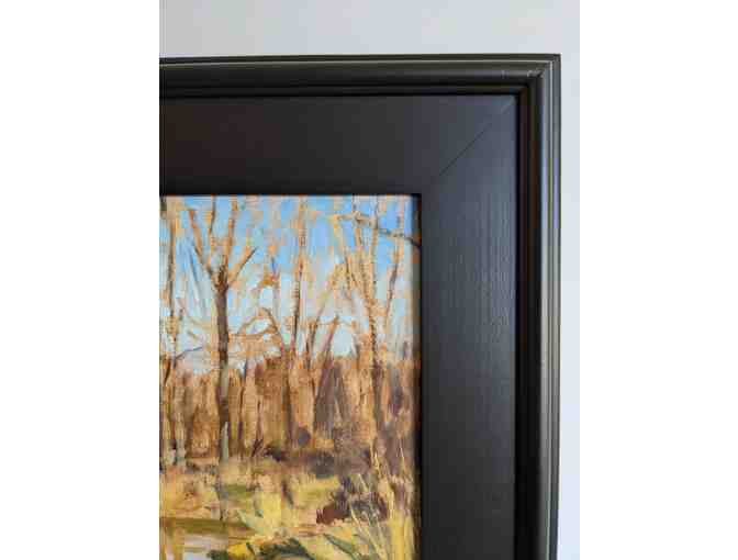 Late Fall in Millbrook Marsh by Tom Rosenow, 2020 (oil) - Photo 3