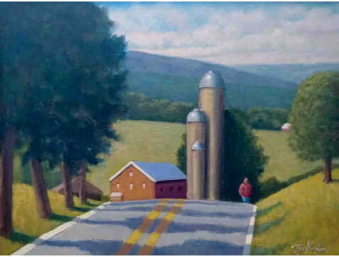Country Road by Roxanne Naydan (oil painting) - Photo 1