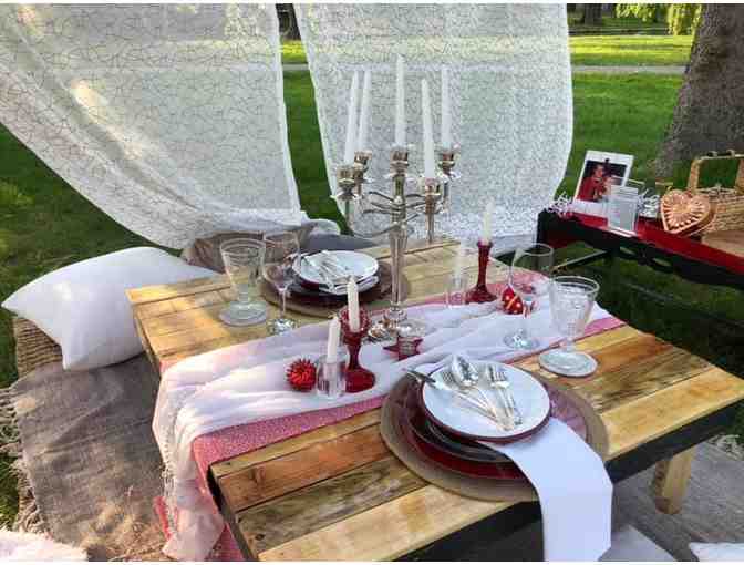 Picnic Setup for Two from Spring Creek Picnics
