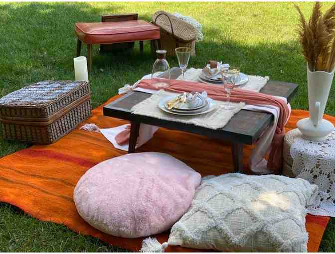 Picnic Setup for Two from Spring Creek Picnics