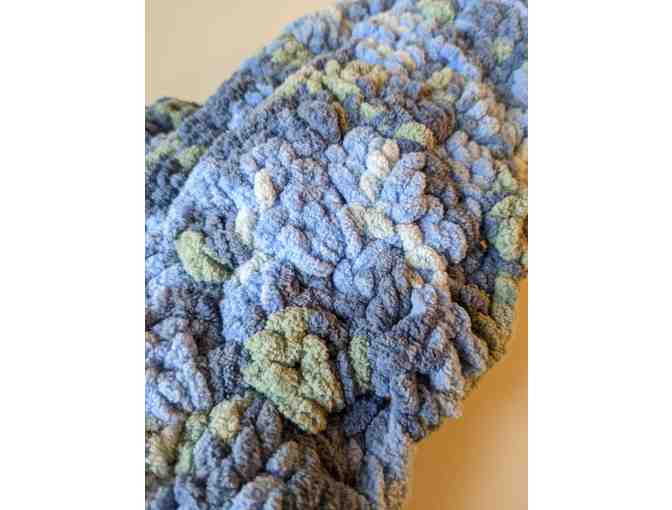 Hand-Crocheted Chenille Scarf by Lauren Rodgers