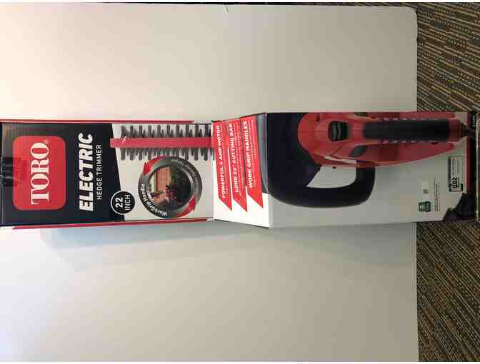 Electric Hedge Trimmer (Toro brand) from Ace Hardware