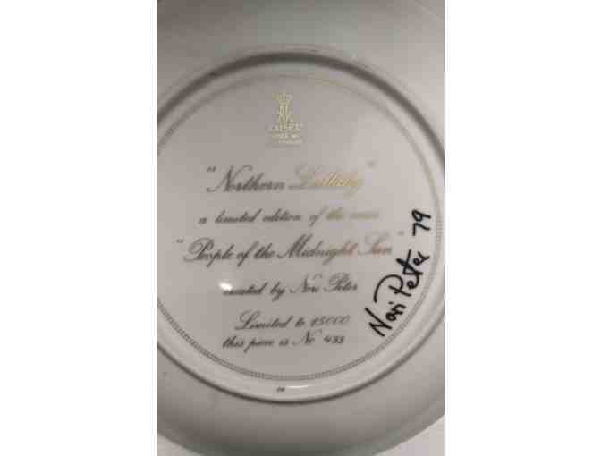 Northern Lullaby (plate) - Kaiser - # 433/15,000 Signed by Nori Peter