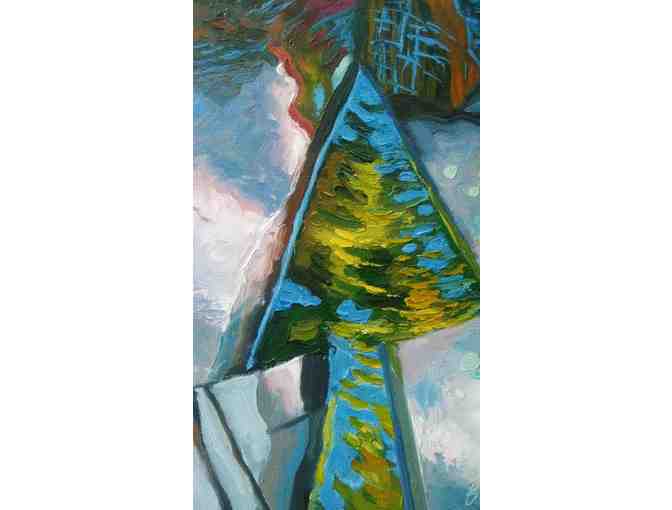 'Arrow in the Rock' James Burpee Painting, 2008