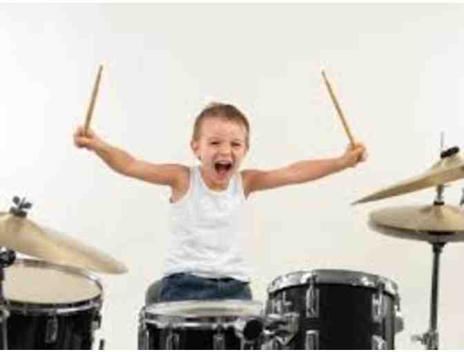 Two (2) Half Hour Drums Music Lessons