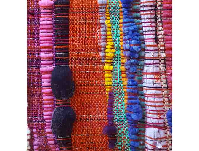 Third Grade SAORI Weaving