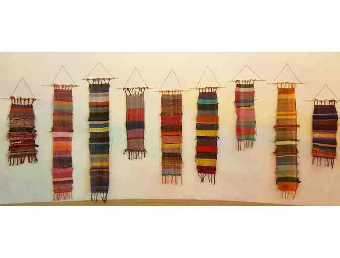 Third Grade SAORI Weaving