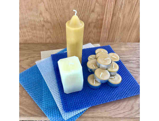 Handmade Beeswax Candles and Beeswax Sheets