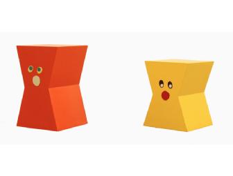 Set of 2 Misaki Kawai Stools