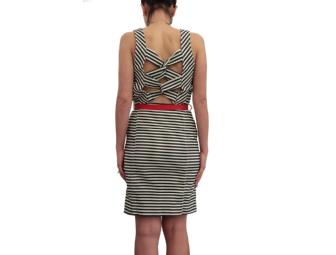 Charlotte Ronson Twist-Back Dress