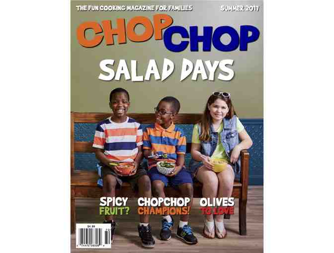 Magazine Photo Shoot with ChopChop for Kids