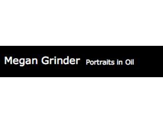 Head & Shoulder Oil Portrait by Megan Grinder
