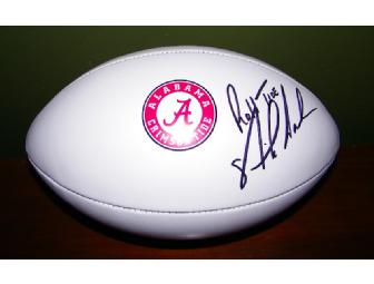Autographed Nick Saban, University of Alabama Football