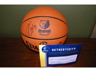 Marc Gasol Autographed Official NBA Game Ball with Letter of Authenticity