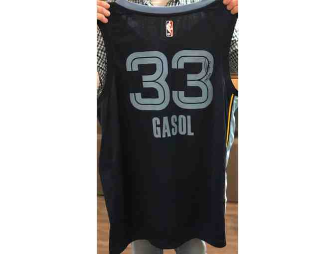 Marc Gasol  Signed Memphis Grizzlies Jersey
