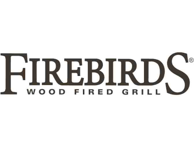 Steaks and Seafood! Firebirds Wood Fired Grill $25 Gift Certificate