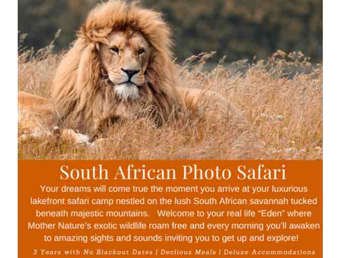Wild Wonders African Photo Safari Trip for two!