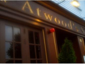 Atwood's Tavern Gift Certificate
