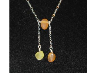 Amber and Citrine Yogini Necklace